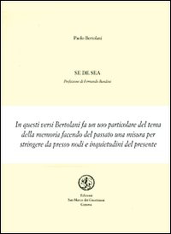 Se de sea - Librerie.coop Se de sea - Librerie.coop