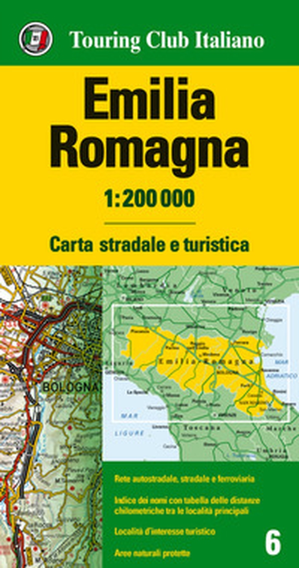 Emilia Romagna 1:200.000. Carta stradale e turistica - Librerie.coop Emilia Romagna 1:200.000. Carta stradale e turistica - Librerie.coop
