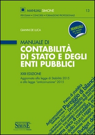 Manuale di contabilità di Stato e degli enti pubblici - Librerie.coop