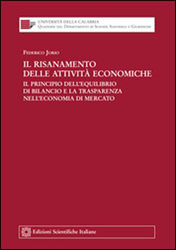 Il risanamento delle attività economiche - Librerie.coop Il risanamento delle attività economiche - Librerie.coop