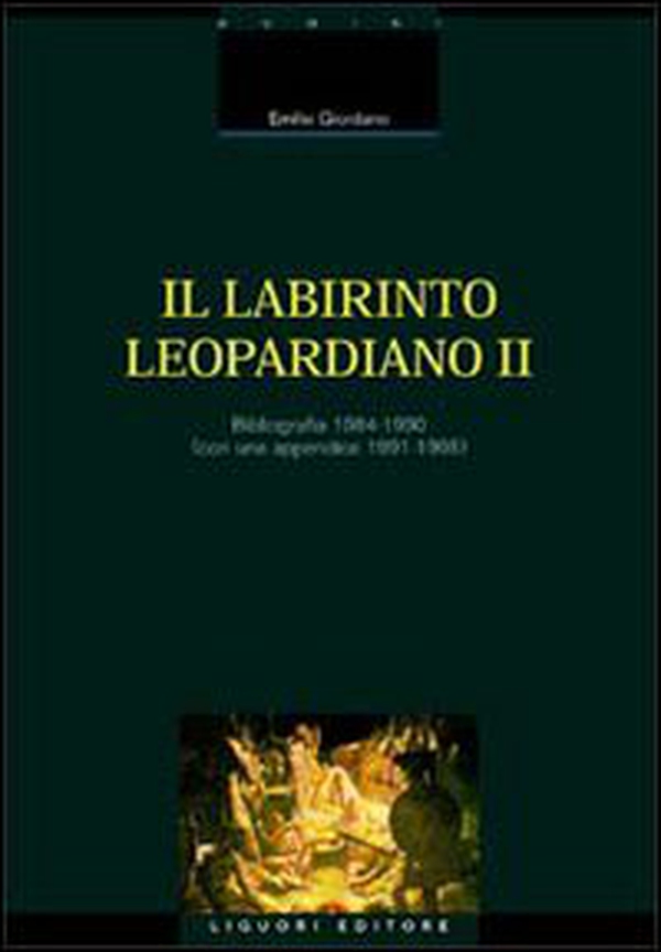 Il labirinto leopardiano - Librerie.coop Il labirinto leopardiano - Librerie.coop
