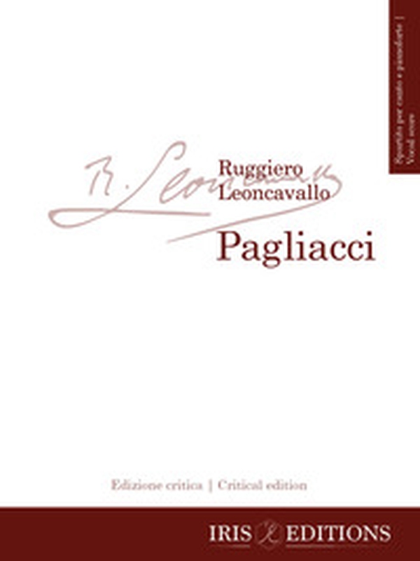 Pagliacci. Spartito per canto e pianoforte. Ediz. italiana e inglese - Librerie.coop Pagliacci. Spartito per canto e pianoforte. Ediz. italiana e inglese - Librerie.coop
