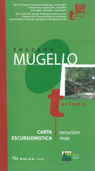 Toscana, Mugello. Carta escursionistica 1:50.000 - Librerie.coop
