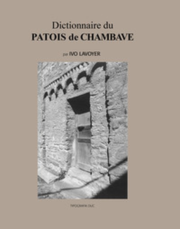 Dictionnaire du patois de Chambave - Librerie.coop Dictionnaire du patois de Chambave - Librerie.coop
