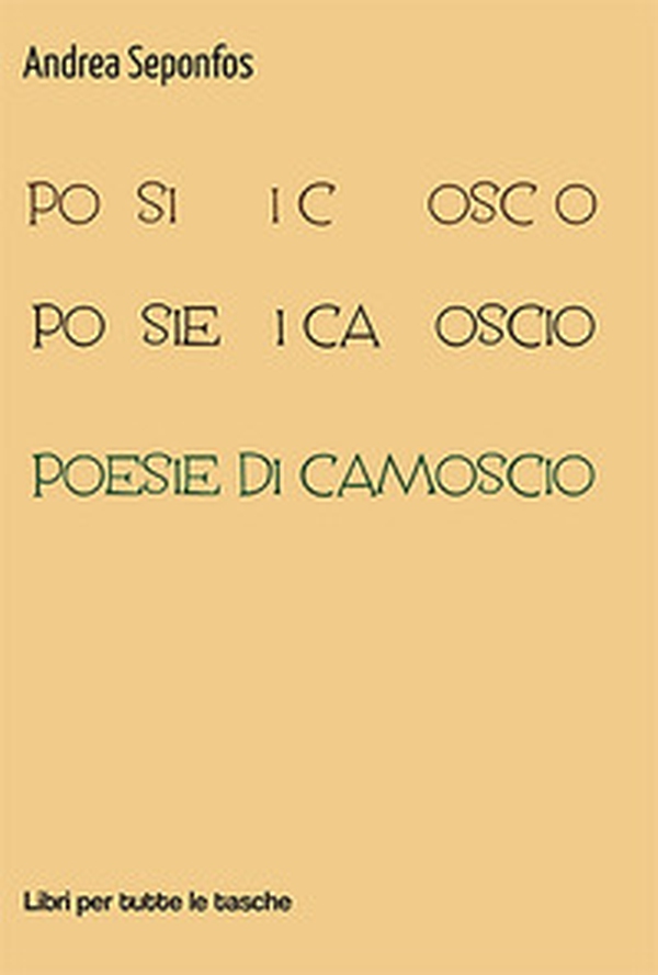 Poesie di camoscio - Librerie.coop Poesie di camoscio - Librerie.coop