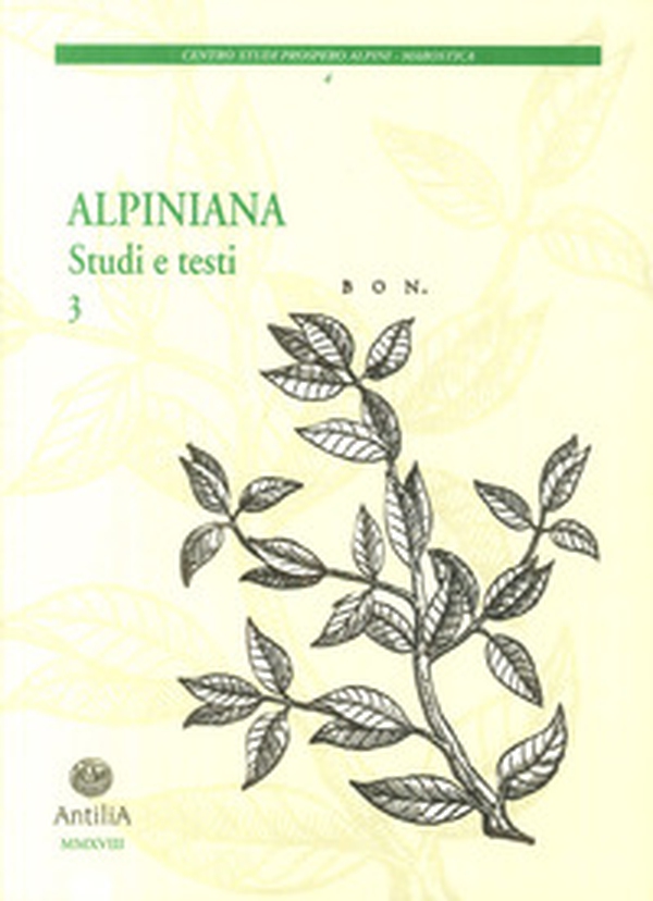 Alpiniana. Studi e testi - Librerie.coop Alpiniana. Studi e testi - Librerie.coop
