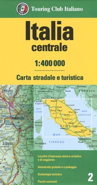 Italia centrale 1:400.000. Carta stradale e turistica - Librerie.coop