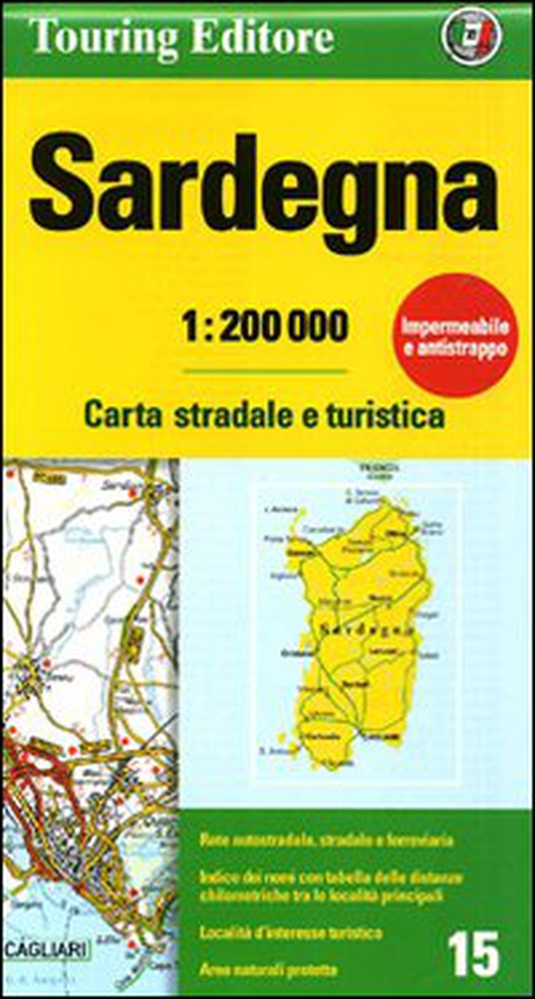 Sardegna 1:200.000 - Librerie.coop Sardegna 1:200.000 - Librerie.coop