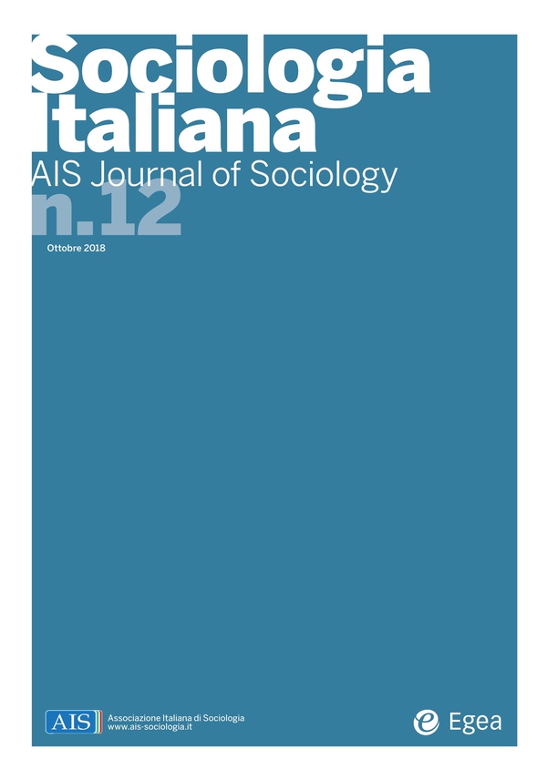Sociologia Italiana - AIS Journal of Sociology n. 12 - Librerie.coop Sociologia Italiana - AIS Journal of Sociology n. 12 - Librerie.coop