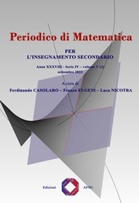 Periodico di matematica. Per l'insegnamento secondario - Vol. 5\3 - Librerie.coop