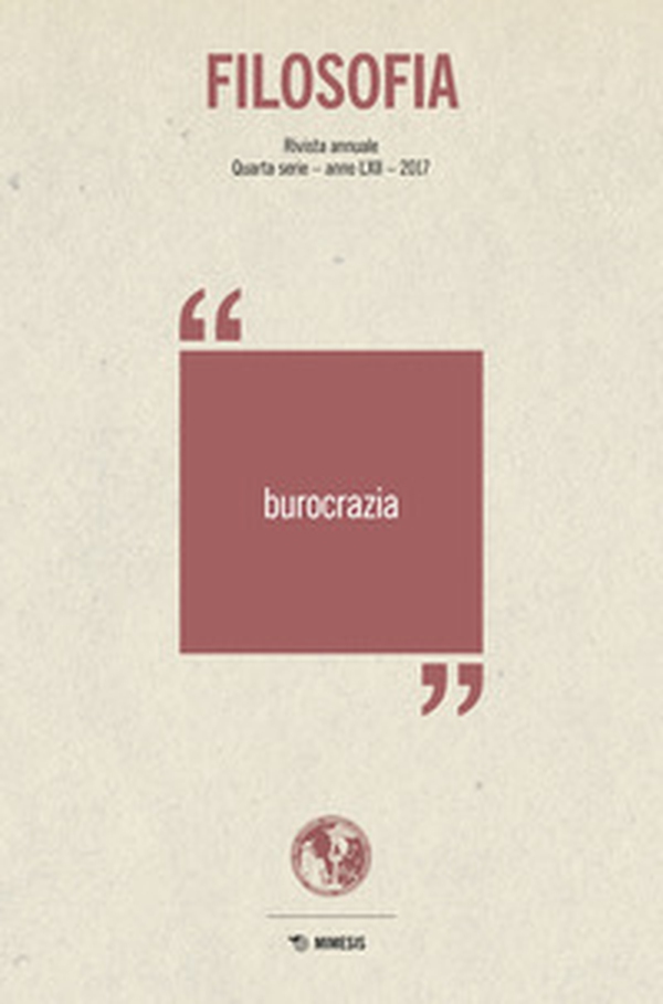 Filosofia. Burocrazia - Librerie.coop Filosofia. Burocrazia - Librerie.coop