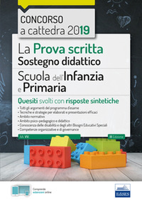 La prova scritta sostegno didattico per la scuola dell'infanzia e primaria - Librerie.coop La prova scritta sostegno didattico per la scuola dell'infanzia e primaria - Librerie.coop