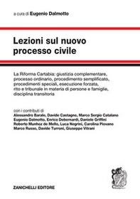 Lezioni sul nuovo processo civile. La Riforma Cartabia - Librerie.coop