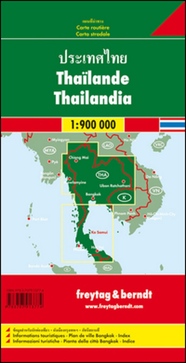 Thailandia 1:900.000 - Librerie.coop Thailandia 1:900.000 - Librerie.coop