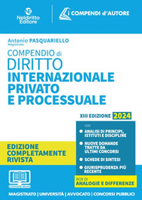 Compendio di diritto internazionale privato e processuale - Librerie.coop Compendio di diritto internazionale privato e processuale - Librerie.coop