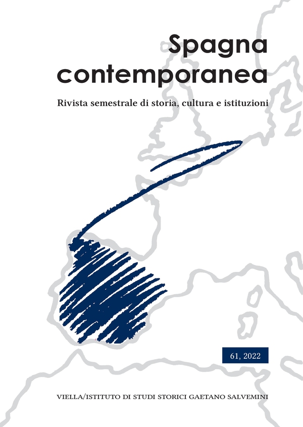 Spagna contemporanea, 2022, XXXI / 61 - Librerie.coop Spagna contemporanea, 2022, XXXI / 61 - Librerie.coop