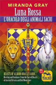 Luna Rossa. L'oracolo degli animali sacri. Beasts of albion oracle cards - Librerie.coop