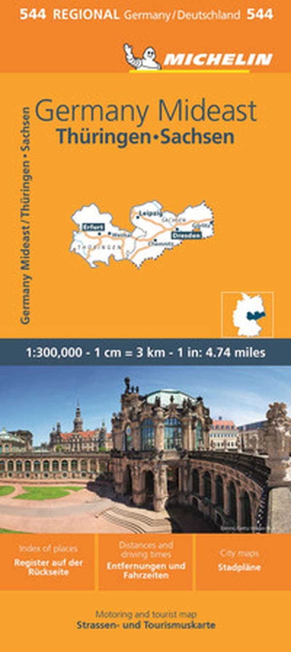 Germania centro est. 1:300.000 - Librerie.coop Germania centro est. 1:300.000 - Librerie.coop