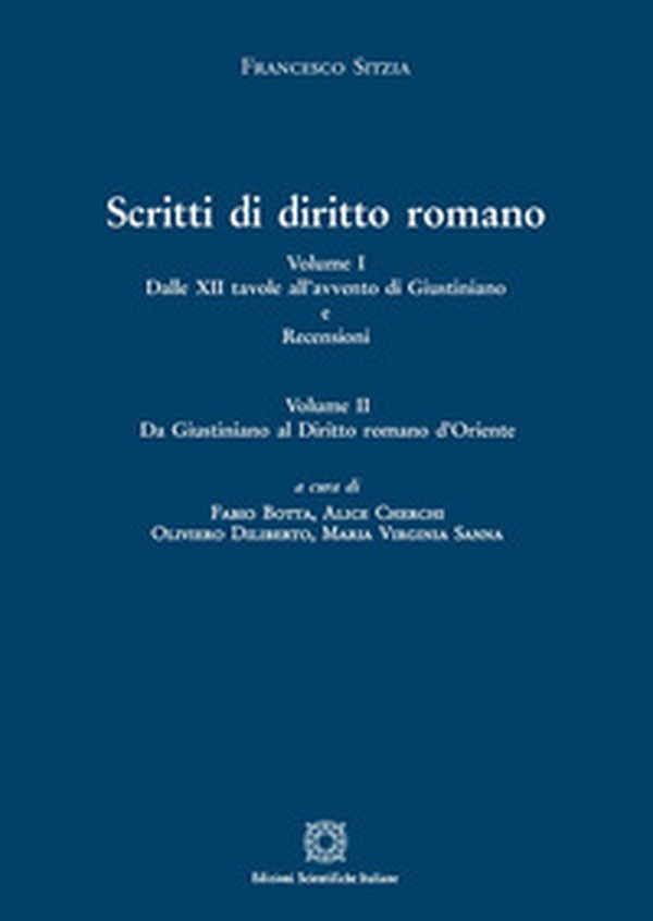 Scritti di diritto romano - Librerie.coop Scritti di diritto romano - Librerie.coop
