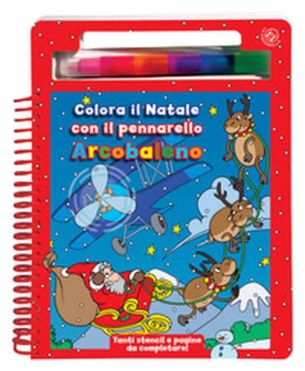 Colora il Natale con il pennarello Arcobaleno - Librerie.coop Colora il Natale con il pennarello Arcobaleno - Librerie.coop