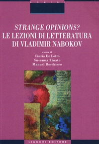 Strange opinions? Le lezioni di letteratura di Vladimir Nabokov - Librerie.coop