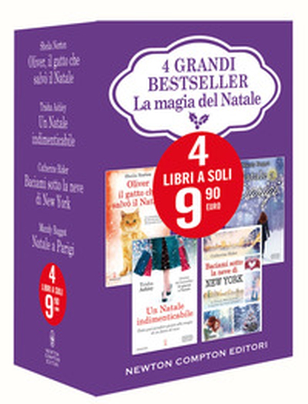La magia del Natale: Oliver, il gatto che salvò il Natale-Un Natale indimenticabile-Baciami sotto la neve di New York-Natale a Parigi - Librerie.coop La magia del Natale: Oliver, il gatto che salvò il Natale-Un Natale indimenticabile-Baciami sotto la neve di New York-Natale a Parigi - Librerie.coop