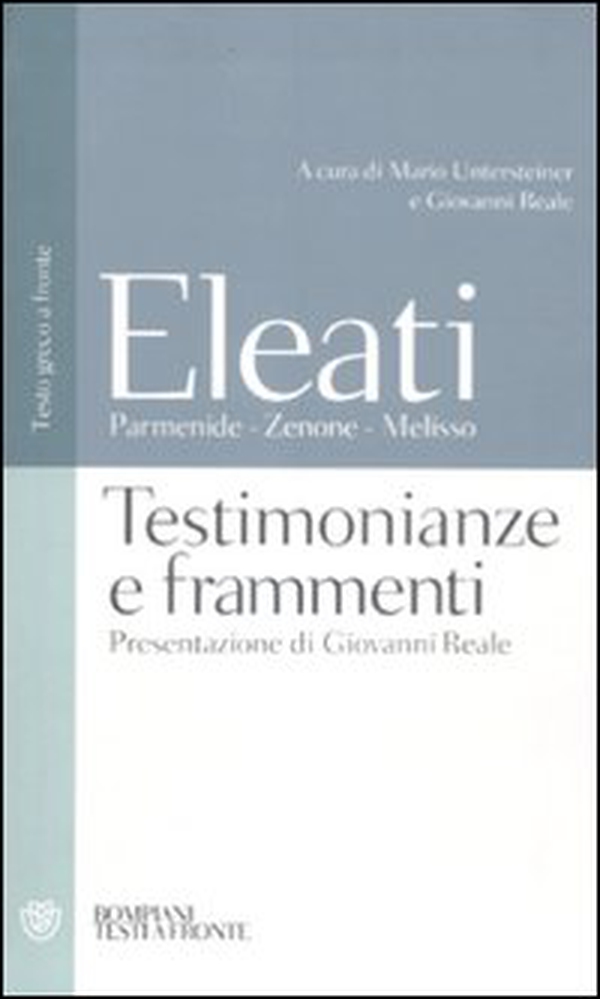 Testimonianze e frammenti. Testo greco a fronte - Librerie.coop Testimonianze e frammenti. Testo greco a fronte - Librerie.coop