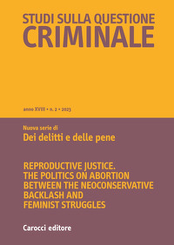 Studi sulla questione criminale - Vol. 2 - Librerie.coop Studi sulla questione criminale - Vol. 2 - Librerie.coop