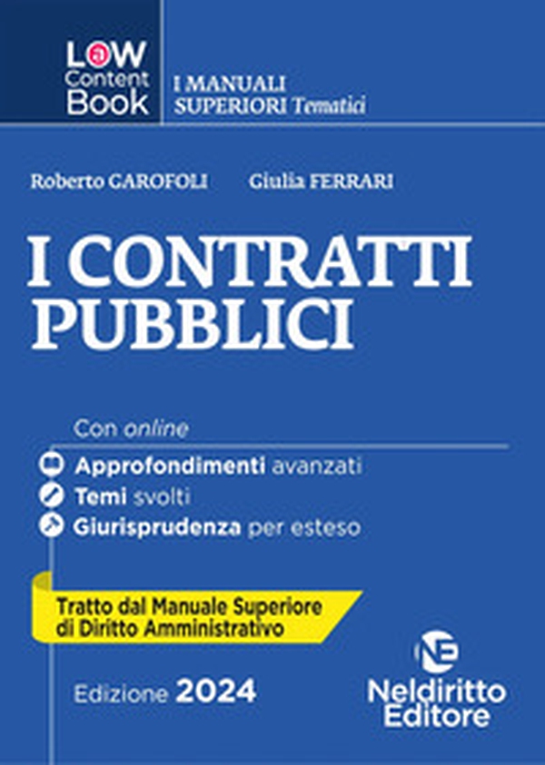 L(a)w content book. I manuali superiori tematici. I contratti pubblici. Per concorso in Magistratura - Vol. 2 - Librerie.coop L(a)w content book. I manuali superiori tematici. I contratti pubblici. Per concorso in Magistratura - Vol. 2 - Librerie.coop