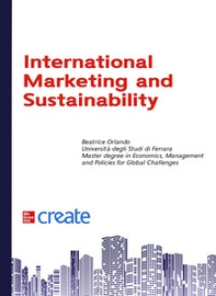 International marketing and sustainability - Librerie.coop