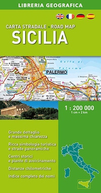 Sicilia 1:200.000 - Librerie.coop