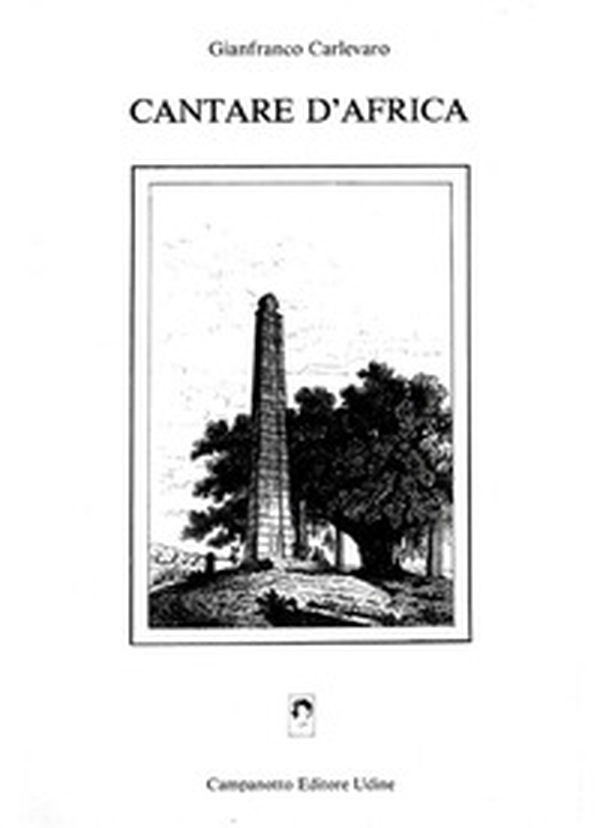 Cantare d'Africa - Librerie.coop Cantare d'Africa - Librerie.coop