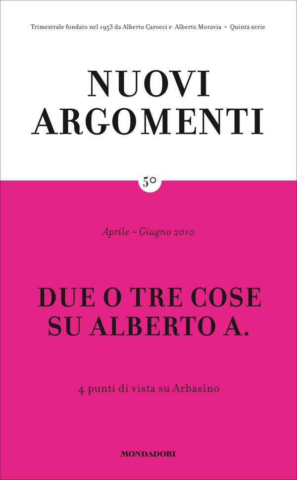 Nuovi Argomenti (50) - Librerie.coop Nuovi Argomenti (50) - Librerie.coop