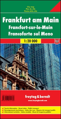 Francoforte sul Meno 1:20.000 - Librerie.coop