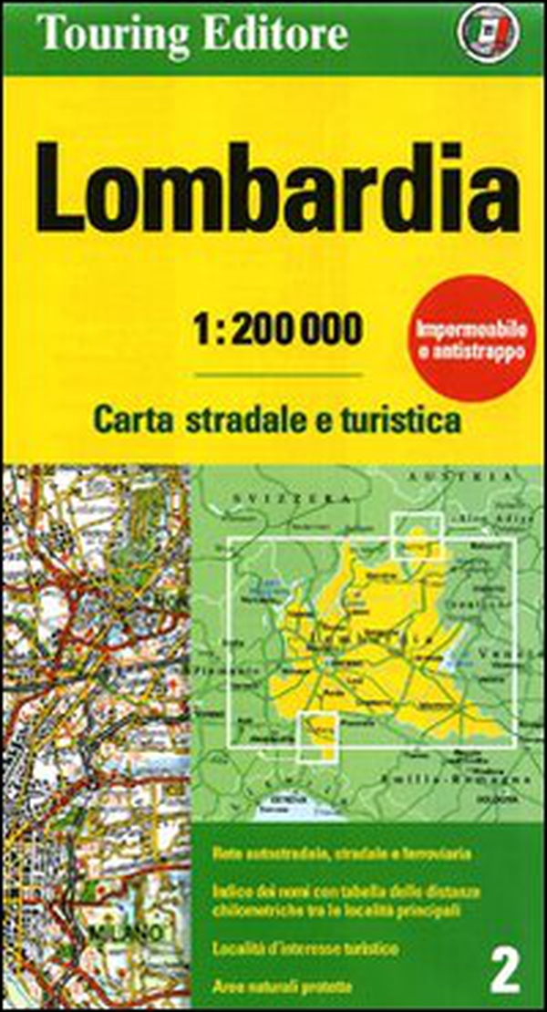 Lombardia 1:200.000 - Librerie.coop Lombardia 1:200.000 - Librerie.coop