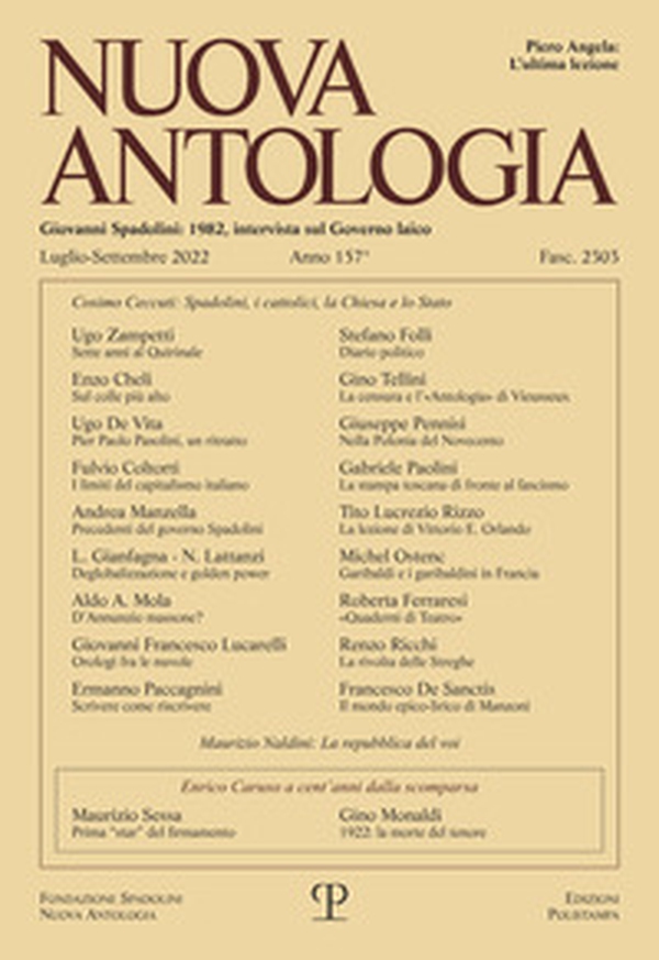 Nuova antologia - Librerie.coop Nuova antologia - Librerie.coop