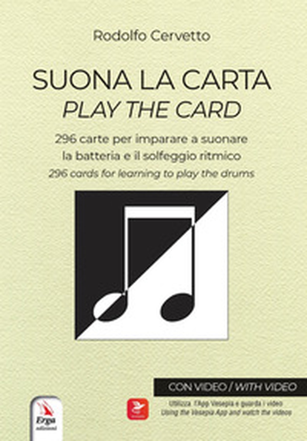 Suona la carta. 296 carte per imparare a suonare la batteria e il solfeggio ritmico-Play the card. 296 cards for lerning to play the drums - Librerie.coop Suona la carta. 296 carte per imparare a suonare la batteria e il solfeggio ritmico-Play the card. 296 cards for lerning to play the drums - Librerie.coop