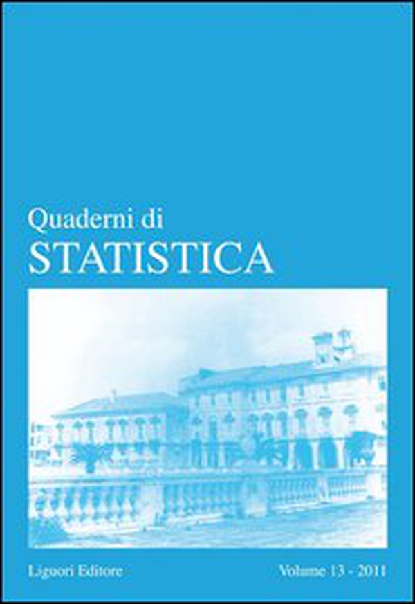 Quaderni di statistica - Librerie.coop Quaderni di statistica - Librerie.coop