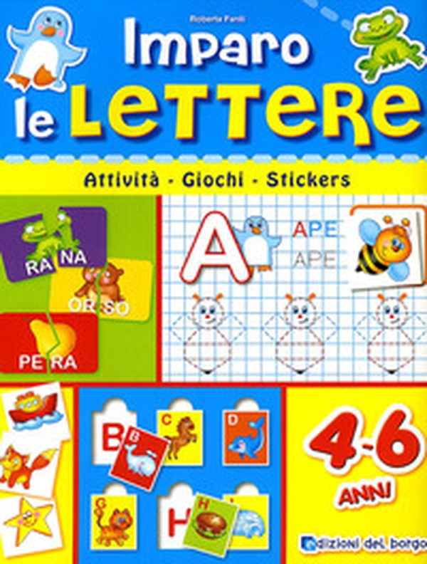 Imparo le lettere. Con adesivi - Librerie.coop Imparo le lettere. Con adesivi - Librerie.coop