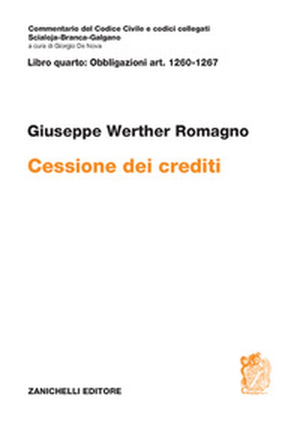 ART. 1260-1267. Cessione dei crediti - Librerie.coop ART. 1260-1267. Cessione dei crediti - Librerie.coop