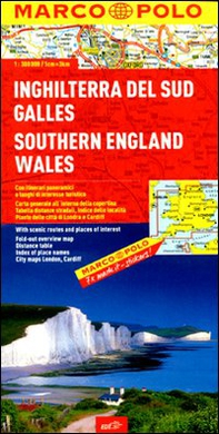 Inghilterra del Sud, Galles 1:300.000 - Librerie.coop
