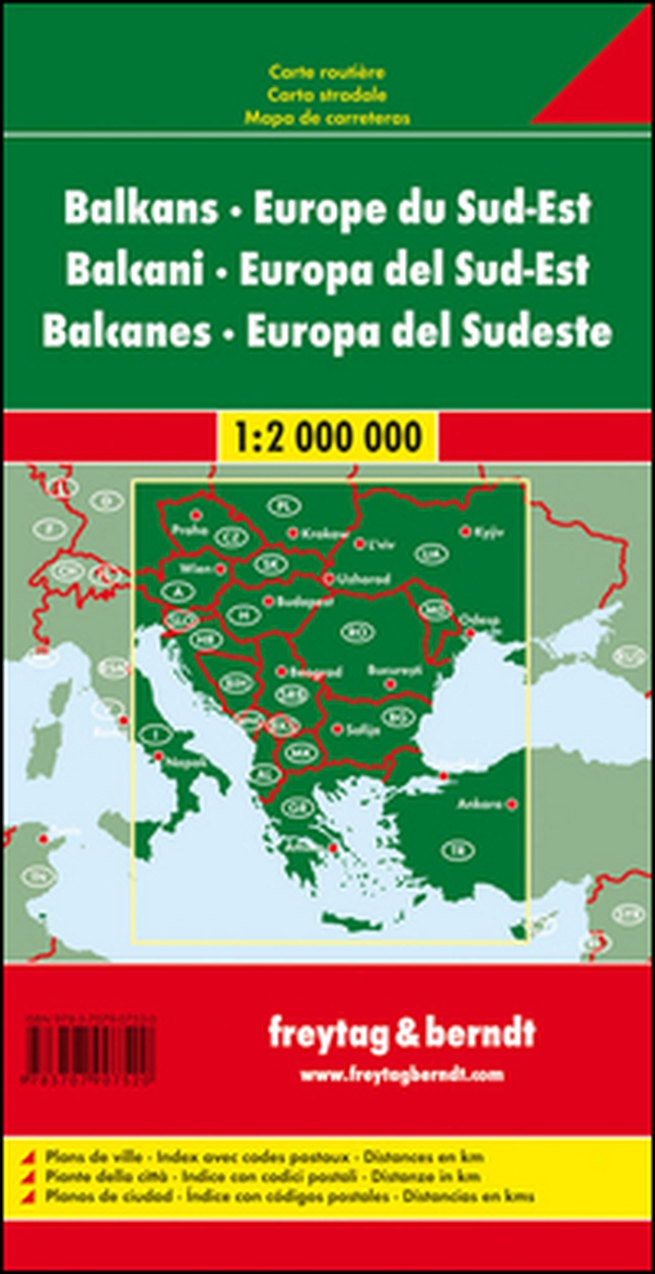 Balcani-Europa sud-est-Europa 1:2.000.000 - Librerie.coop Balcani-Europa sud-est-Europa 1:2.000.000 - Librerie.coop