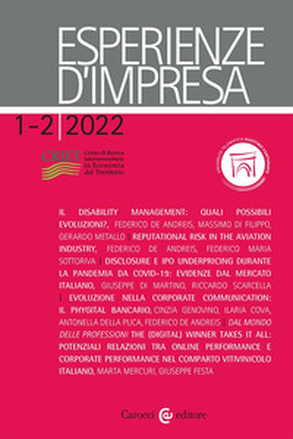 Esperienze d'impresa - Vol. 1-2 - Librerie.coop Esperienze d'impresa - Vol. 1-2 - Librerie.coop