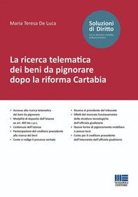 La ricerca telematica dei beni da pignorare dopo la riforma Cartabia - Librerie.coop