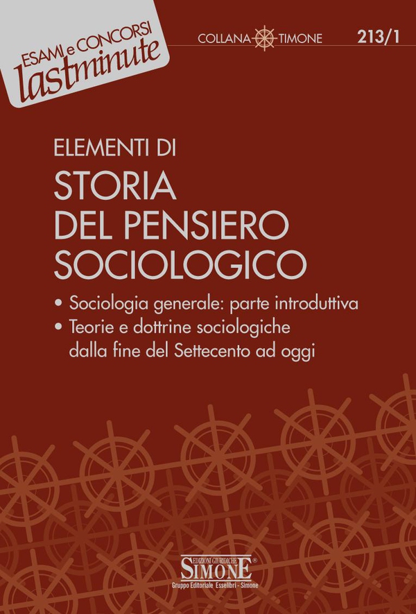 Elementi di Storia del Pensiero Sociologico - Librerie.coop Elementi di Storia del Pensiero Sociologico - Librerie.coop