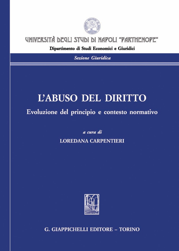 L’Abuso del diritto - Librerie.coop L’Abuso del diritto - Librerie.coop
