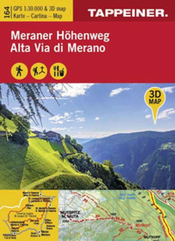 3D Wanderkarte Meraner Höhenweg-Cartina escursionistica 3D alta via di Merano - Librerie.coop 3D Wanderkarte Meraner Höhenweg-Cartina escursionistica 3D alta via di Merano - Librerie.coop
