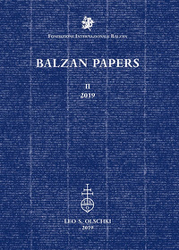 Balzan papers - Librerie.coop Balzan papers - Librerie.coop