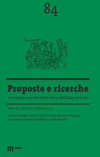 Proposte e ricerche. Economia e società nella storia dell'Italia centrale - Librerie.coop