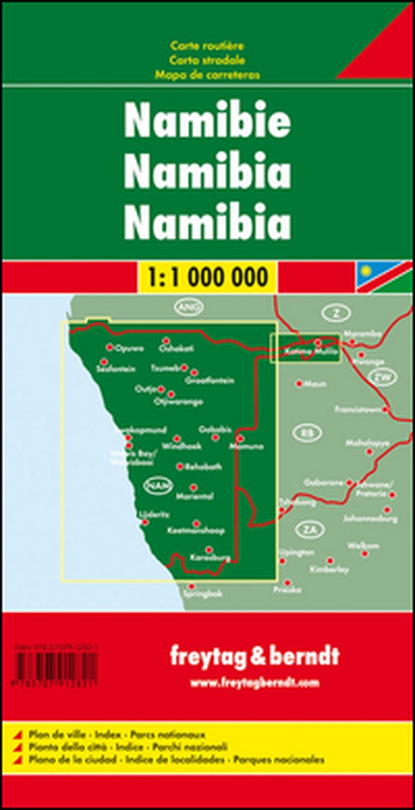 Namibia 1:1.000.000 - Librerie.coop Namibia 1:1.000.000 - Librerie.coop